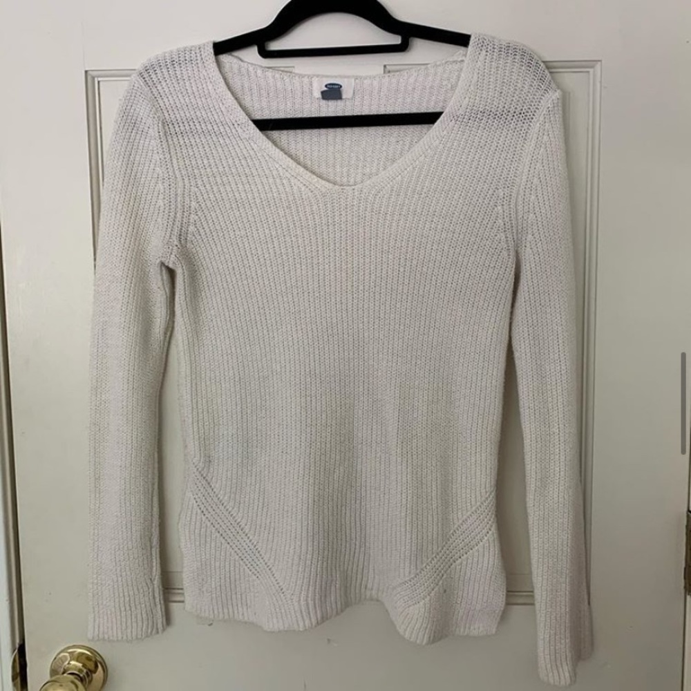 Old Navy White Sweater
